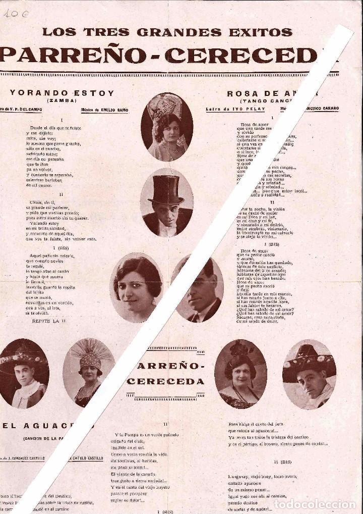 Carteles espect&aacute;culos: CARTELGRANDES EXITOS PARRE&Ntilde;O-CERDE&Ntilde;A - Foto 1