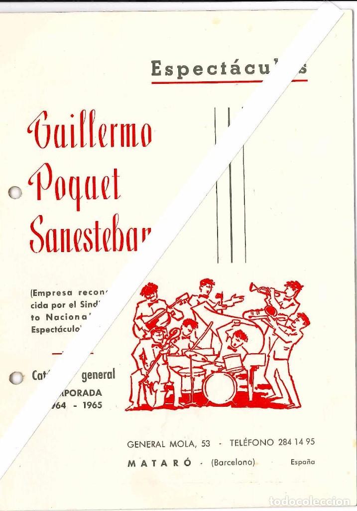 Carteles espect&aacute;culos: ESPECTACULOS GUILLERMO POQUET SANESTEBAN - Foto 1