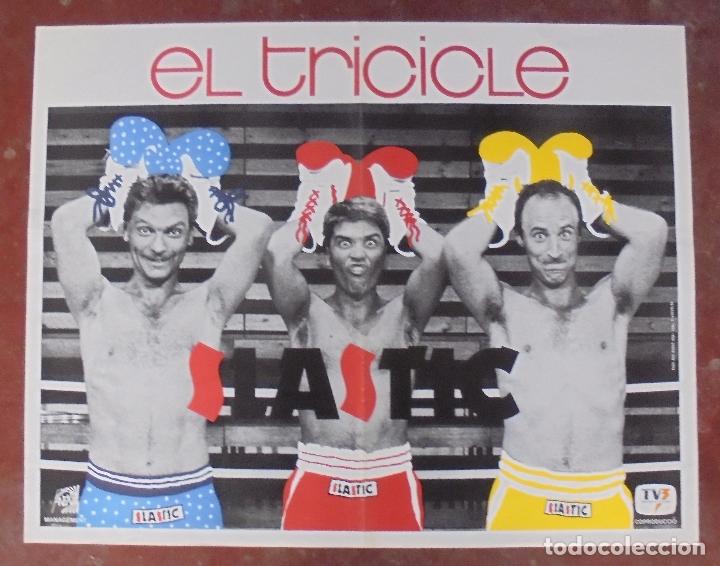 Carteles espect&aacute;culos: CARTEL. EL TRICICLE. 64 X 82 CM - Foto 1