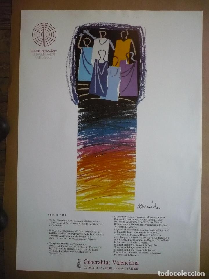 Carteles espect&aacute;culos: CARTEL CENTRE DRAMATIC - 98 x 68 cm.- - Foto 1