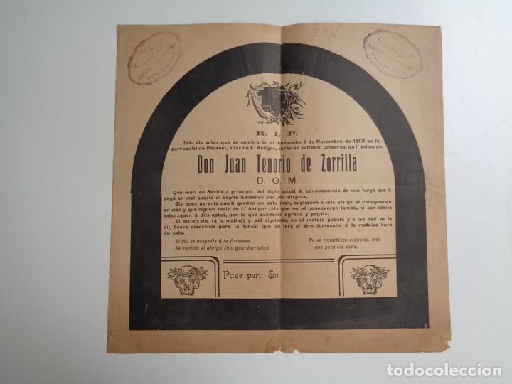 Carteles espect&aacute;culos: don juan tenorio.-234 - Foto 1