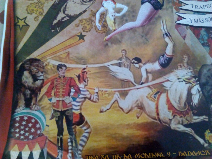Carteles espect&aacute;culos: Cartel Espect&aacute;culo Circense. 33 x 48 cms. - Foto 4
