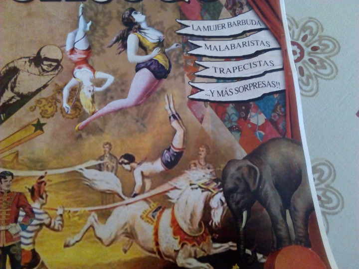 Carteles espect&aacute;culos: Cartel Espect&aacute;culo Circense. 33 x 48 cms. - Foto 5