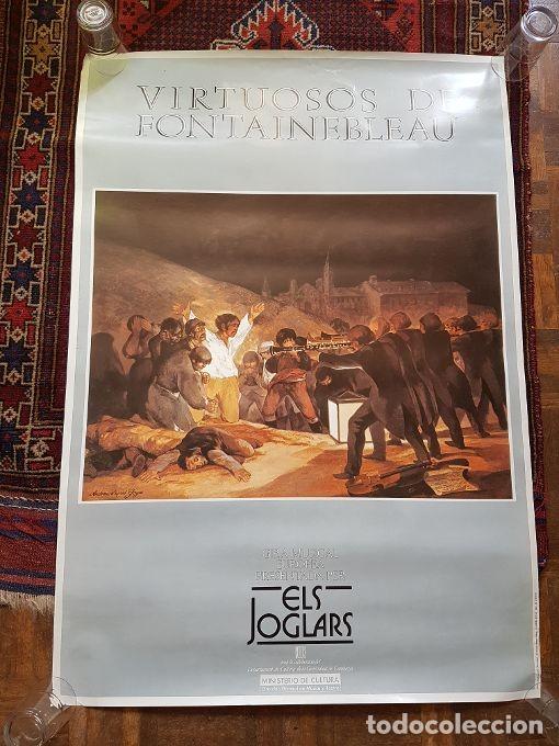 Carteles espect&aacute;culos: ELS JOGLARS. VIRTUOSOS DE FONTENEBLAU. - Foto 1