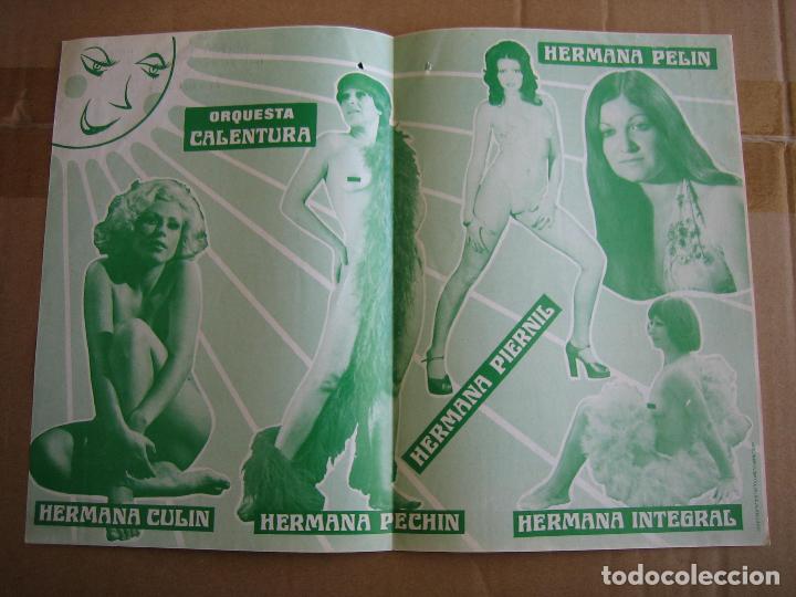 Carteles espect&aacute;culos: Antiguo programa teatro cinema Cabrera. Ecija - Foto 2