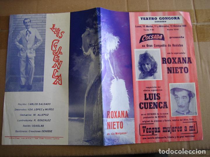 Carteles espect&aacute;culos: Antiguo programa teatro Gongora - Foto 3