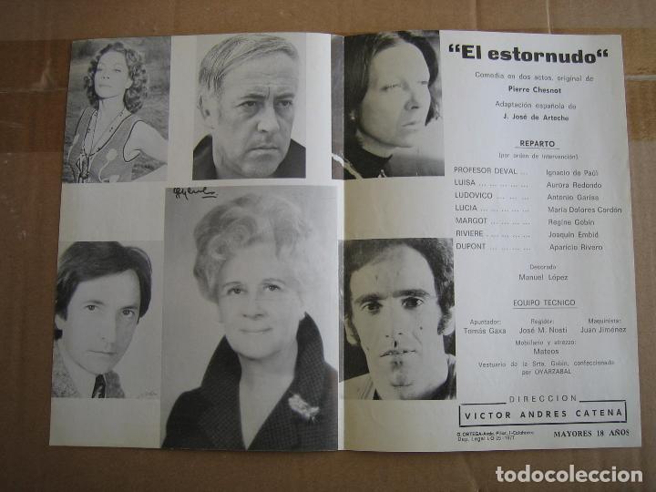 Carteles espect&aacute;culos: Antiguo programa Teatro Figaro - Foto 2