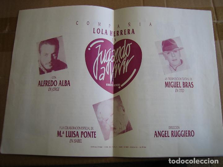 Carteles espect&aacute;culos: Antiguo programa Gran teatro de C&oacute;rdoba 1988 - Foto 3