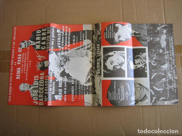Carteles espect&aacute;culos: Antiguo programa Teatro cinema Cabrera. Ecija - Foto 2