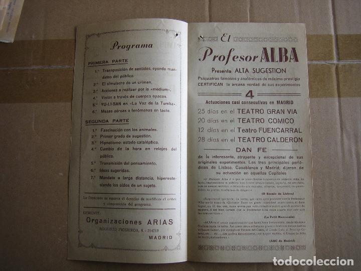 Carteles espect&aacute;culos: Antiguo programa Imperial cinema. Empresa Cabrera. Ecija - Foto 3