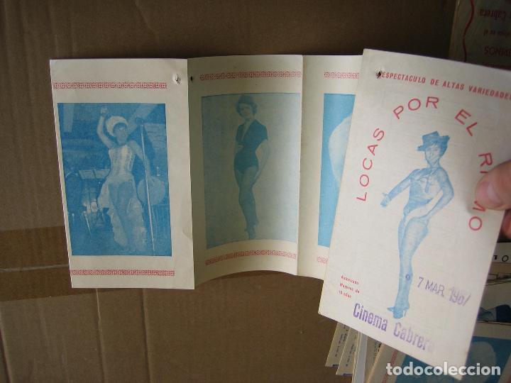 Carteles espect&aacute;culos: Antiguo programa cinema.Empresa Cabrera. Puente Genil. A&ntilde;o 1967 - Foto 6