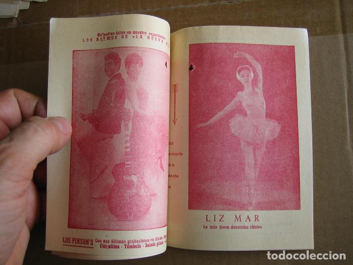 Carteles espect&aacute;culos: Antiguo programa teatro cine Cabrera 1963 - Foto 4