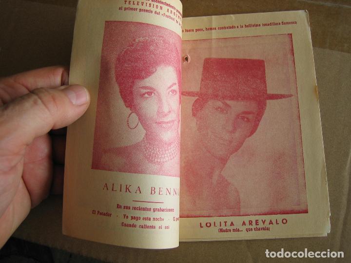 Carteles espect&aacute;culos: Antiguo programa cinema Cabrera. Ecija 1963 - Foto 2