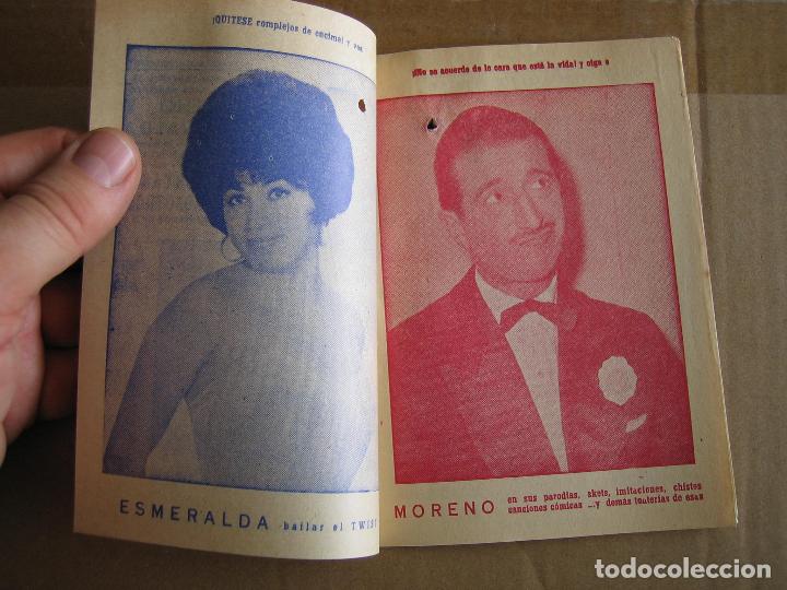 Carteles espect&aacute;culos: Antiguo programa cinema Cabrera. Ecija 1963 - Foto 2