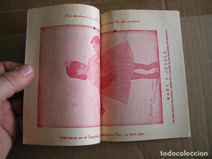 Carteles espect&aacute;culos: Antiguo programa cinema Cabrera. Ecija 1963 - Foto 5