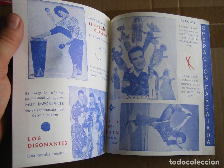 Carteles espect&aacute;culos: Antiguo programa teatro cinema Cabrera. Ecija 1965 - Foto 4
