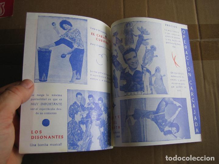 Carteles espect&aacute;culos: Antiguo programa teatro cinema Cabrera. Ecija 1965 - Foto 4