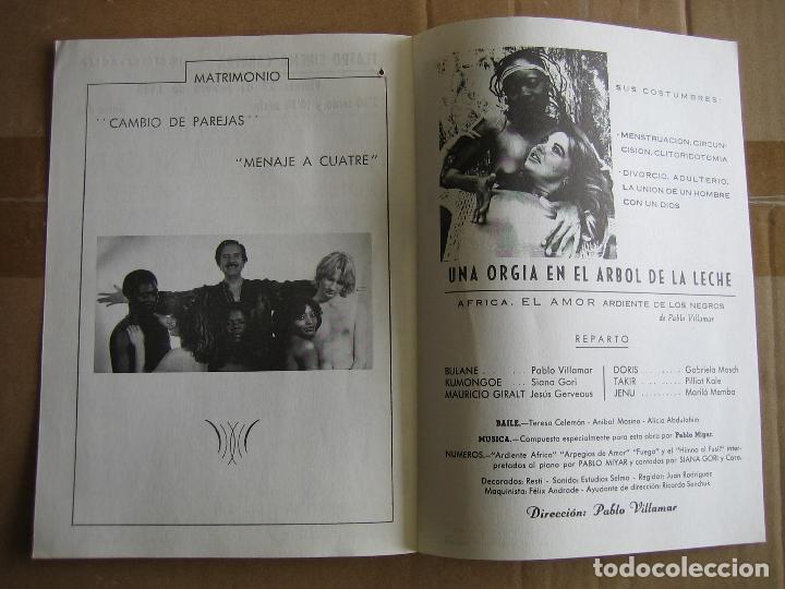 Carteles espect&aacute;culos: Antiguo programa teatro y variedades - Foto 3