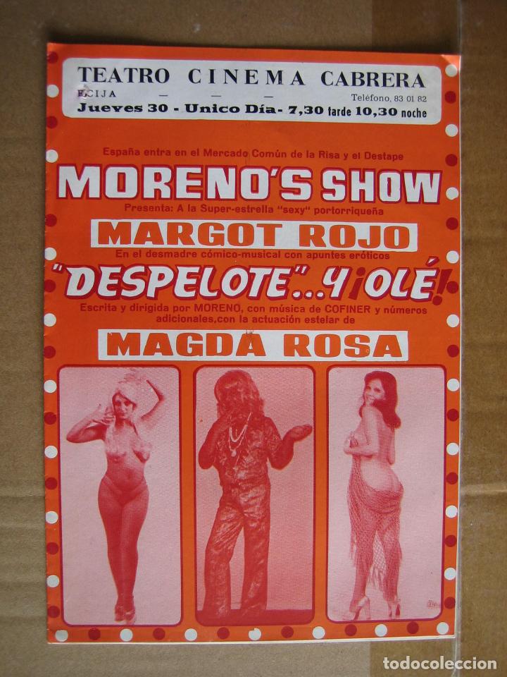 Carteles espect&aacute;culos: Antiguo programa teatro y variedades - Foto 1