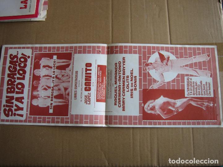 Carteles espect&aacute;culos: Antiguo programa teatro y variedades - Foto 2