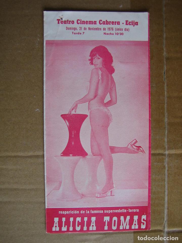 Carteles espect&aacute;culos: Antiguo programa teatro y variedades - Foto 1