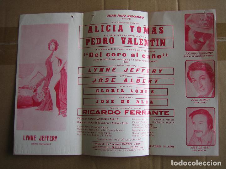 Carteles espect&aacute;culos: Antiguo programa teatro y variedades - Foto 2
