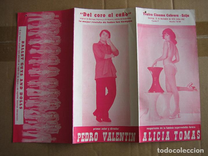 Carteles espect&aacute;culos: Antiguo programa teatro y variedades - Foto 3