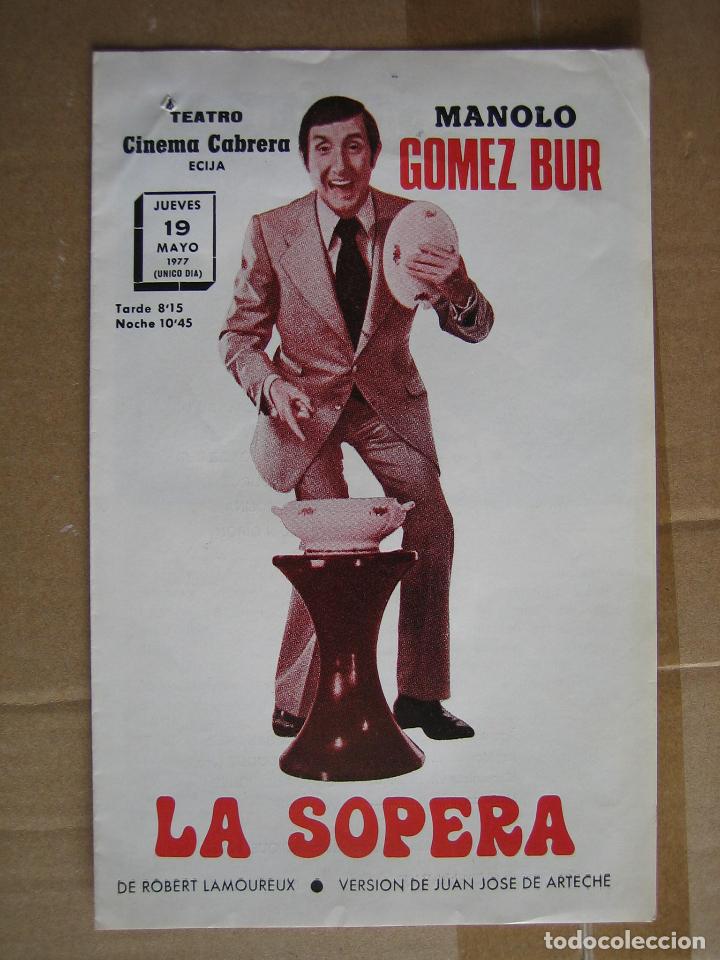 Carteles espect&aacute;culos: Antiguo programa teatro y variedades - Foto 1