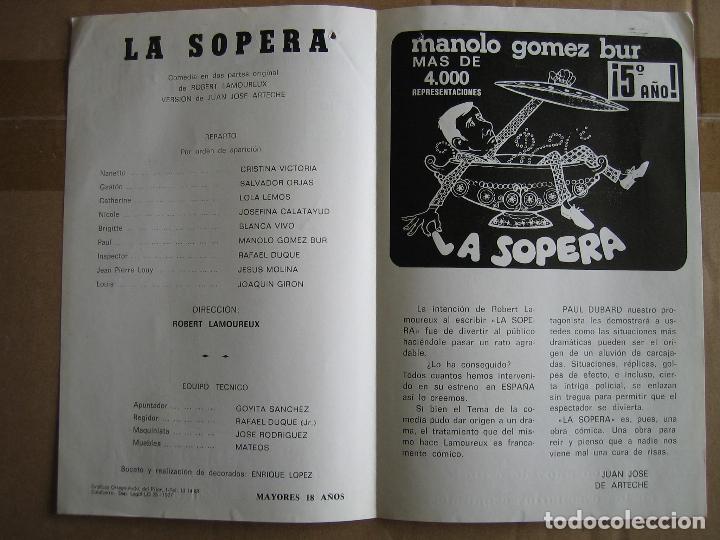 Carteles espect&aacute;culos: Antiguo programa teatro y variedades - Foto 2