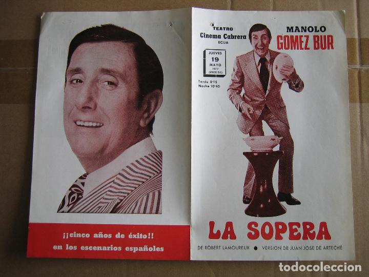Carteles espect&aacute;culos: Antiguo programa teatro y variedades - Foto 3
