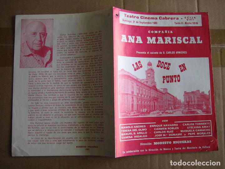 Carteles espect&aacute;culos: Antiguo programa teatro y variedades - Foto 3