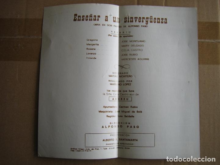 Carteles espect&aacute;culos: Antiguo programa teatro y variedades - Foto 2