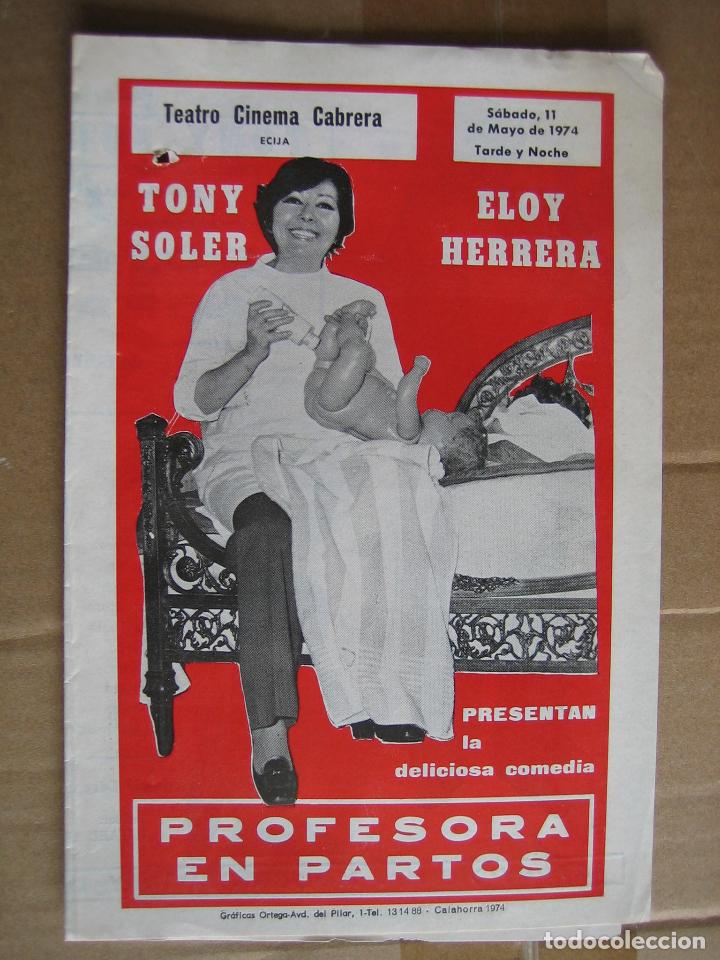 Carteles espect&aacute;culos: Antiguo programa teatro y variedades - Foto 1