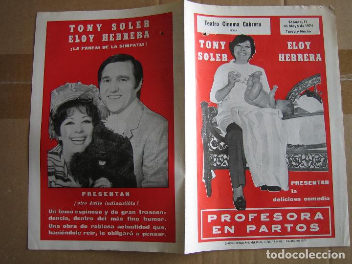Carteles espect&aacute;culos: Antiguo programa teatro y variedades - Foto 3