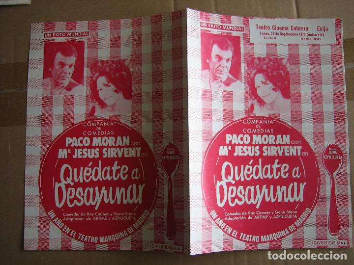 Carteles espect&aacute;culos: Antiguo programa teatro y variedades - Foto 3