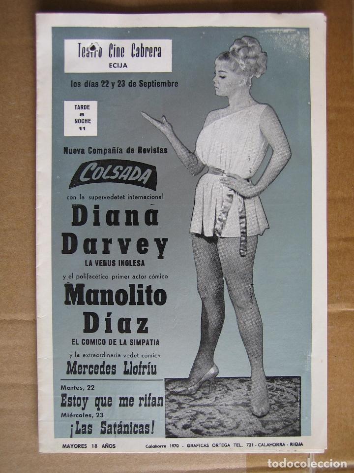 Carteles espect&aacute;culos: Antiguo programa teatro y variedades - Foto 1