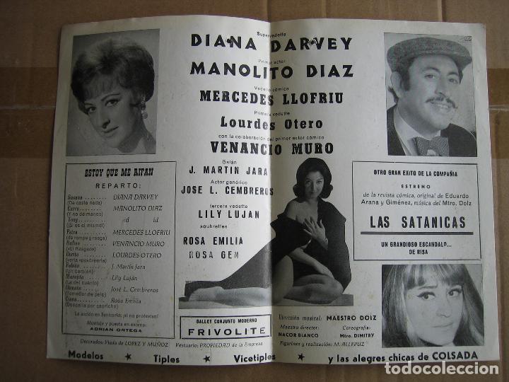 Carteles espect&aacute;culos: Antiguo programa teatro y variedades - Foto 2
