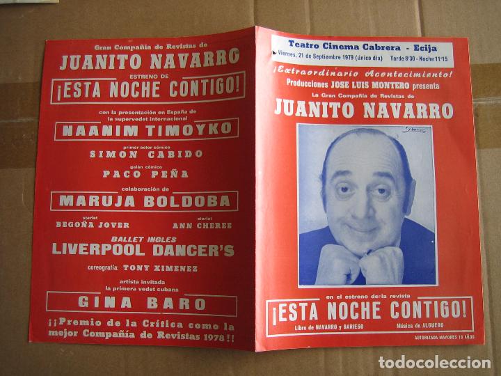 Carteles espect&aacute;culos: Antiguo programa teatro y variedades - Foto 3