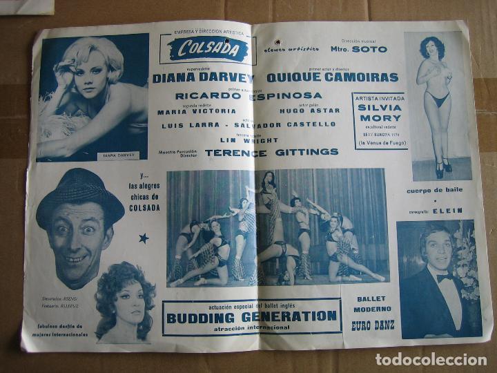 Carteles espect&aacute;culos: Antiguo programa teatro y variedades - Foto 2