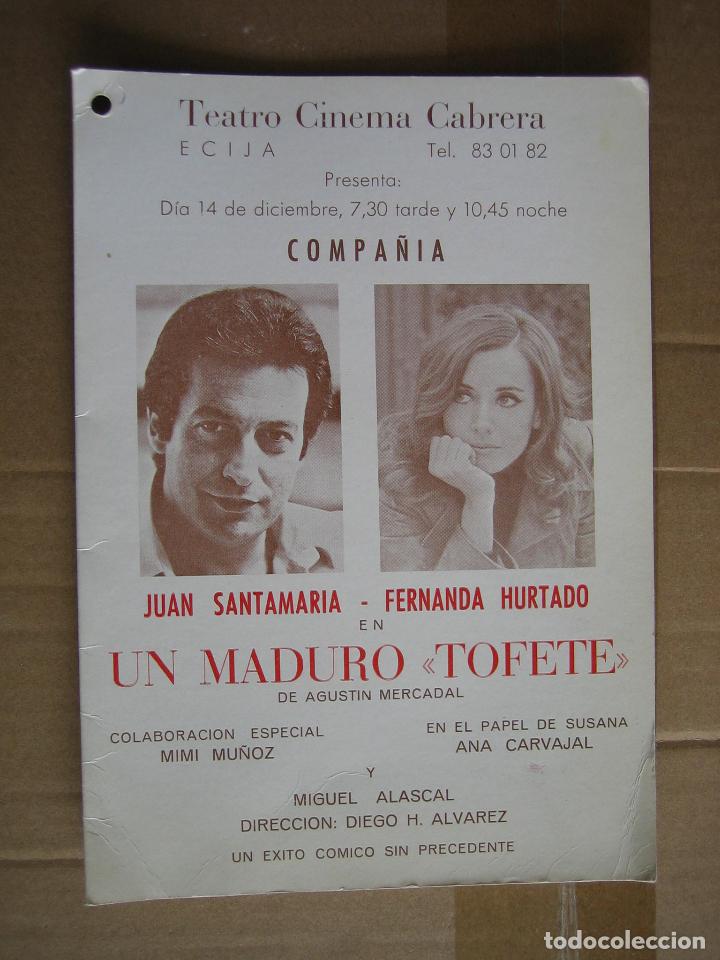 Carteles espect&aacute;culos: Antiguo programa teatro y variedades - Foto 1