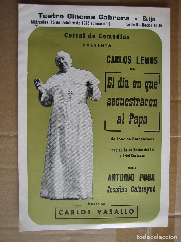 Carteles espect&aacute;culos: Antiguo programa teatro y variedades - Foto 1