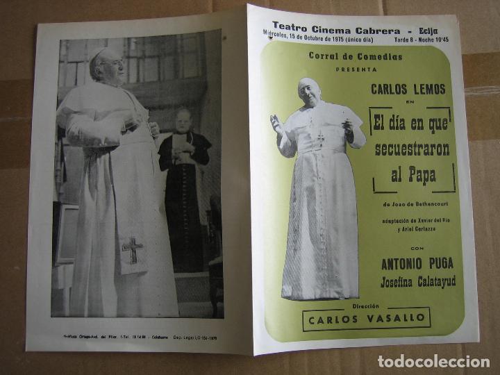 Carteles espect&aacute;culos: Antiguo programa teatro y variedades - Foto 3
