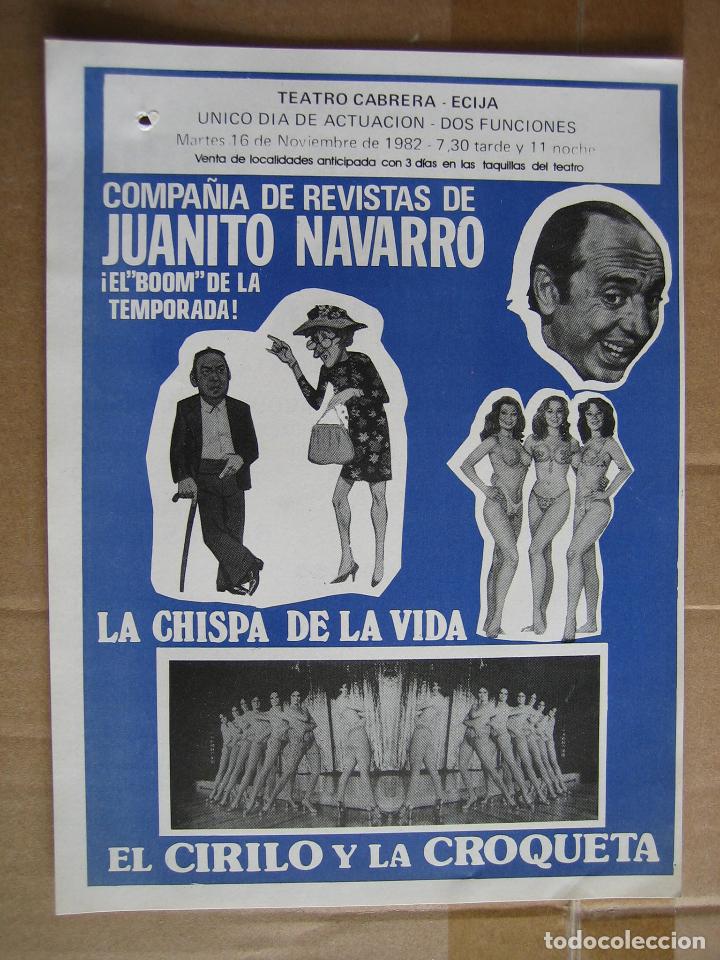 Carteles espect&aacute;culos: Antiguo programa teatro y variedades - Foto 1