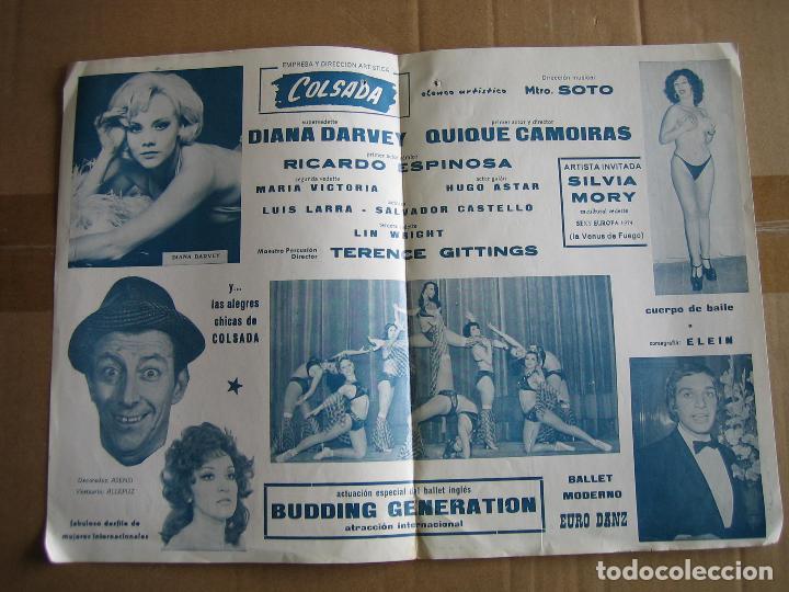 Carteles espect&aacute;culos: Antiguo programa teatro y variedades - Foto 2