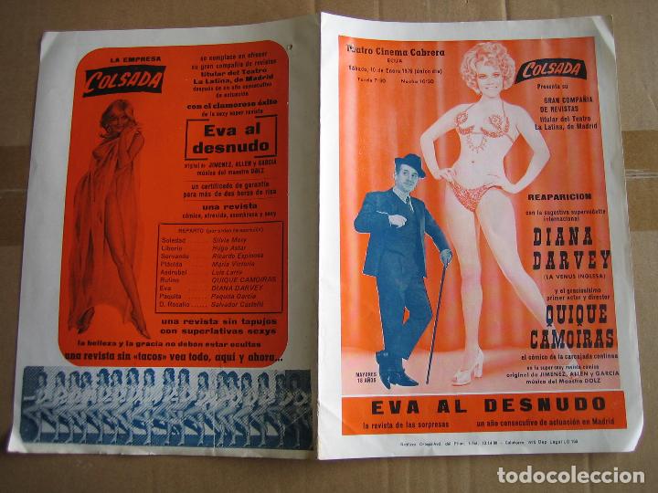 Carteles espect&aacute;culos: Antiguo programa teatro y variedades - Foto 3