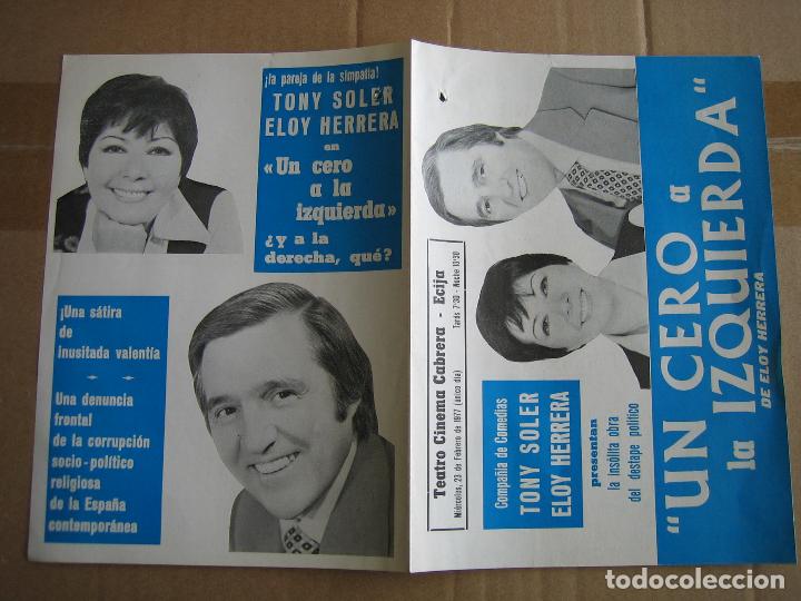 Carteles espect&aacute;culos: Antiguo programa teatro y variedades - Foto 3