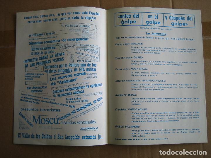 Carteles espect&aacute;culos: Antiguo programa teatro y variedades - Foto 2