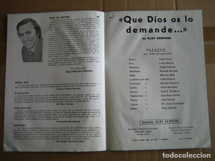 Carteles espect&aacute;culos: Antiguo programa teatro y variedades - Foto 2