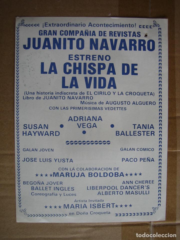 Carteles espect&aacute;culos: Antiguo programa teatro y variedades - Foto 2