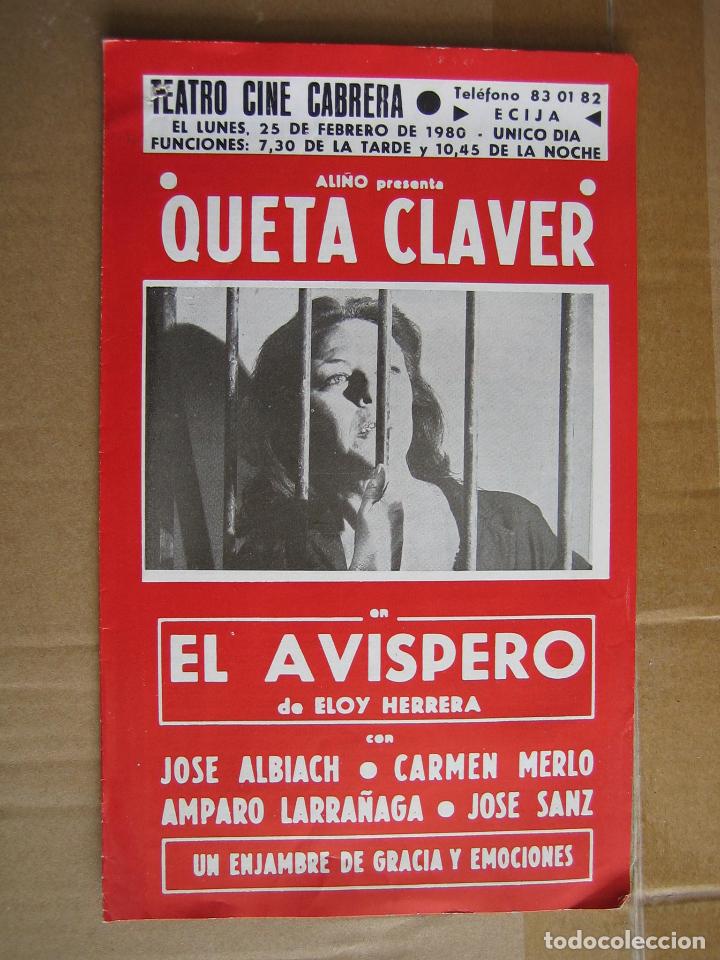 Carteles espect&aacute;culos: Antiguo programa teatro y variedades - Foto 1